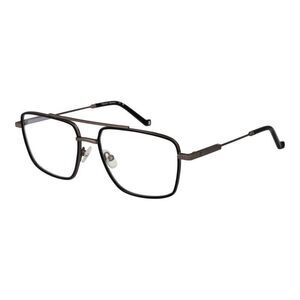 Hackett Square Metal Frame Eyeglasses Men Gray Frames For Men